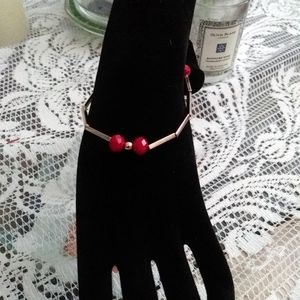 Beautiful bracelet and earings